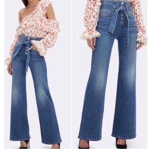 Veronica Beard Rosanna Corset Jeans NWT size 26